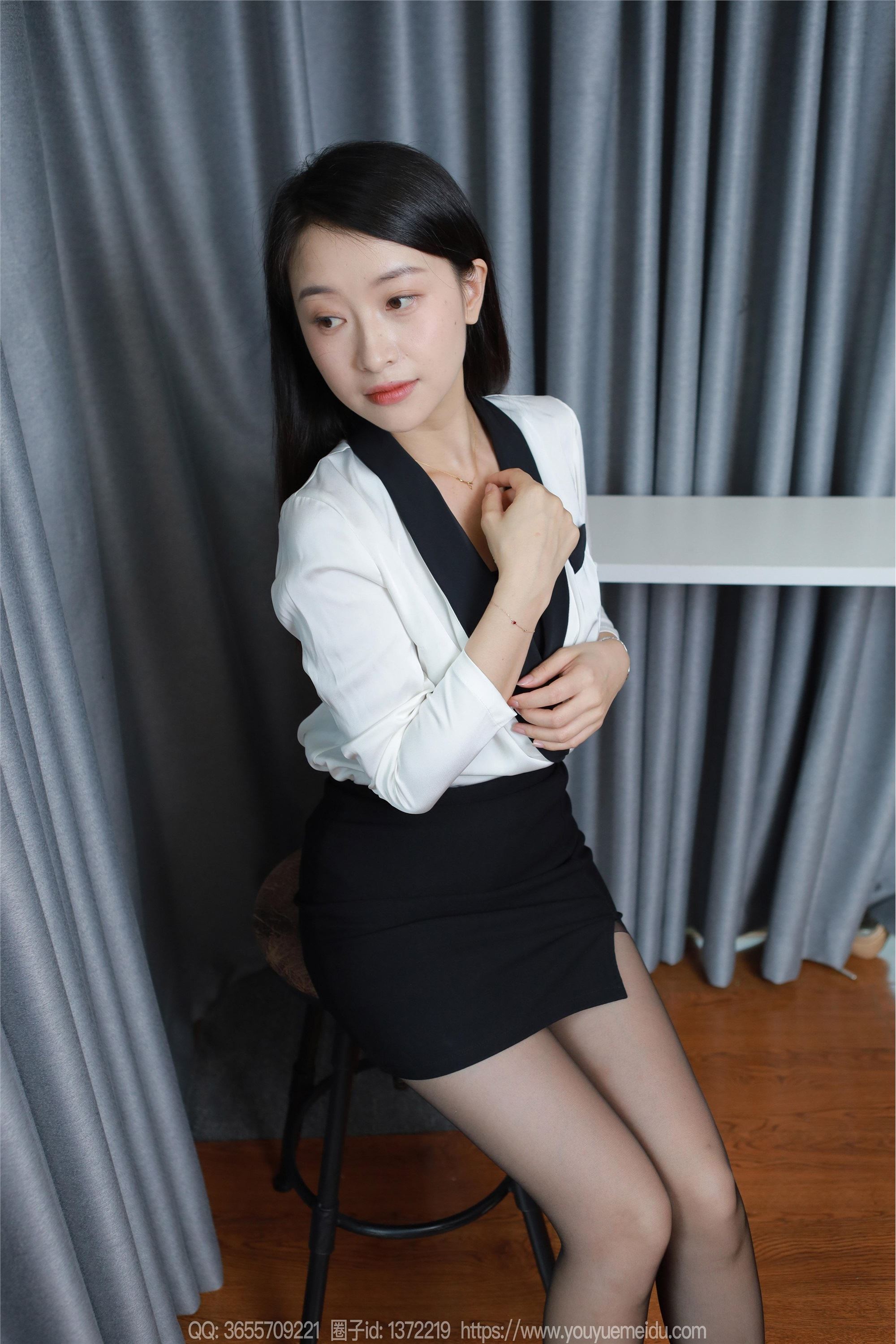 IESS异思趣向  2024.09.08 丝享家 1840 小婕《黑白职业装（下）》